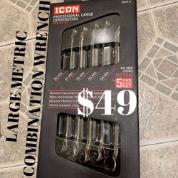 Icon Large Metric Wrenches $49