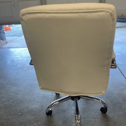 White Desk Chair 