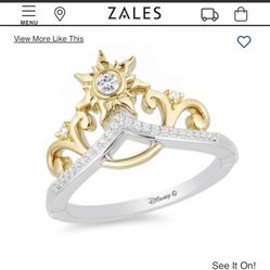 Zales Rapunzel Ring 