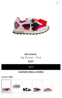 OFF-White “ARROW” Running Sneakers