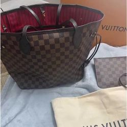Genuine Leather MM Lv Bag 