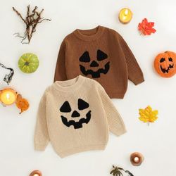 Halloween kids sweaters