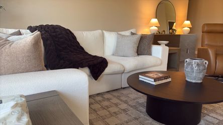 White couch