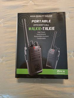 High quality sound portable long distance walkie-Talkie