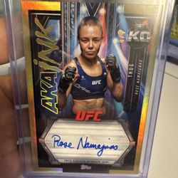 UFC Knockout Rose Auto 4/8