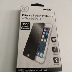 iPhone 6s/7/8 Privacy Screen Protector For Sale 