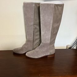 Knee Height Suede Boots 8.5