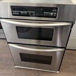 Kitchen Aid Double Oven / Microwave Stainless Steel 
