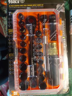 Klein 28 piece impact socket set