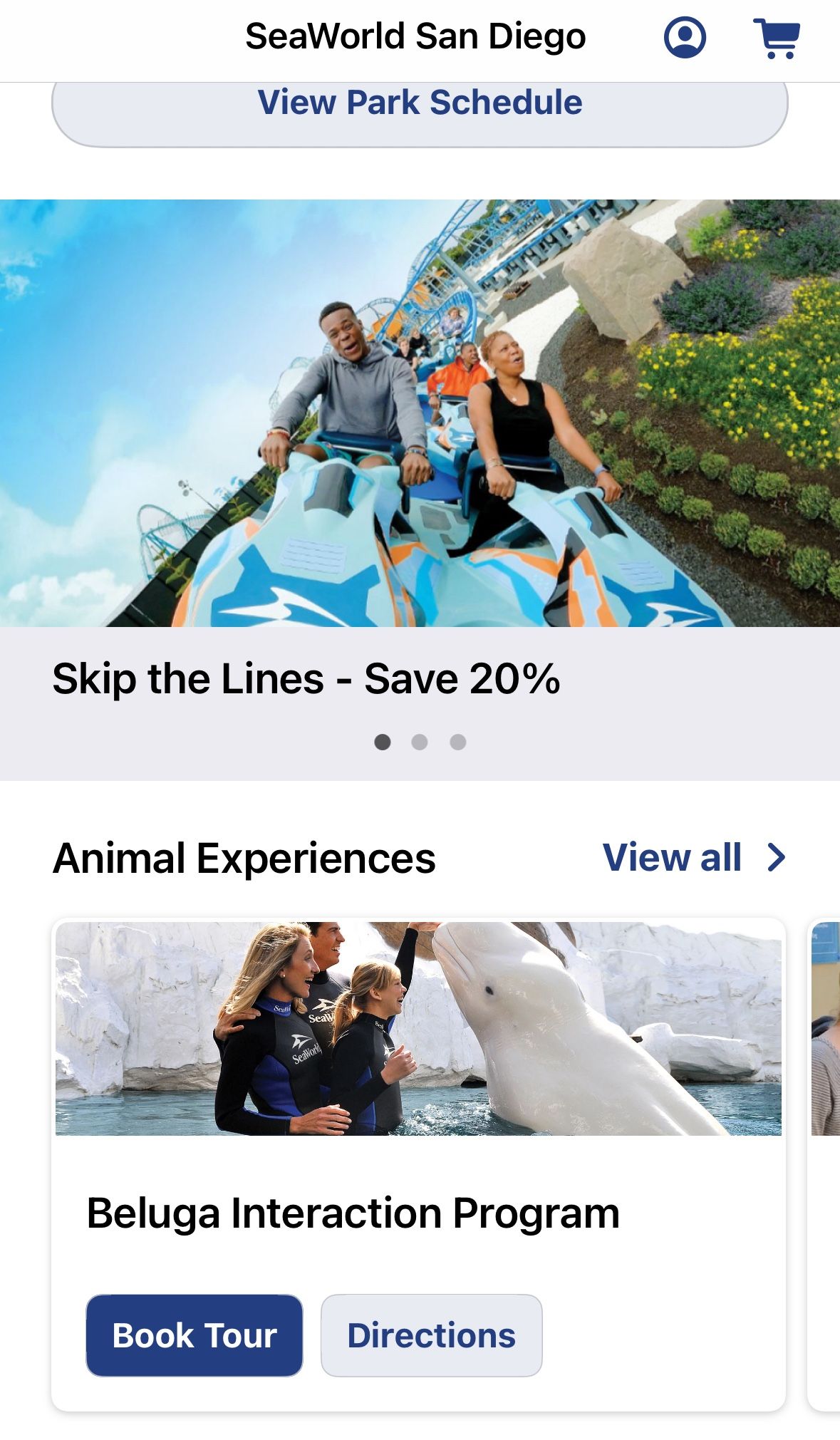 SeaWorld tickets