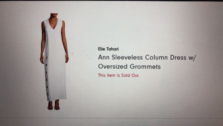 Elie Tahari  Dress NWT  . $50.  Orig $798. 