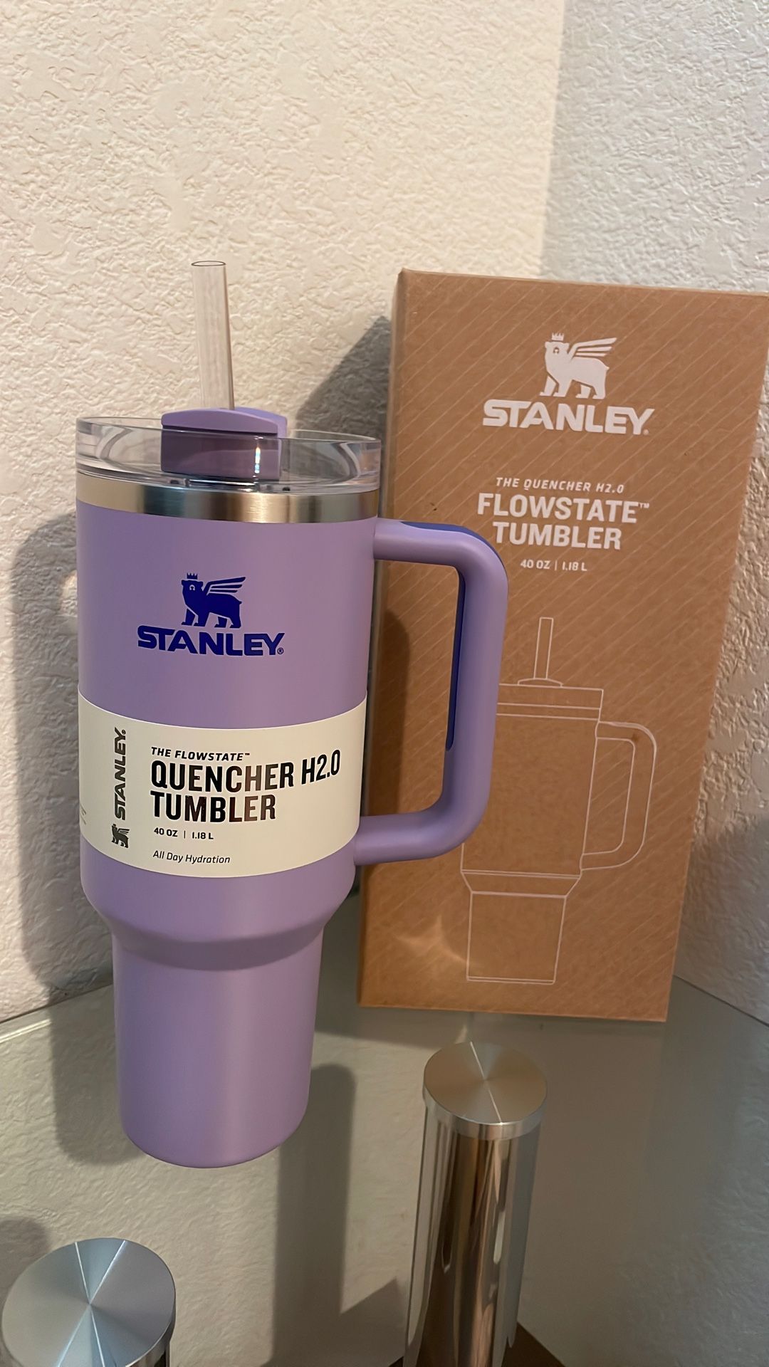 Stanley 40 Oz  Lavender Tumbler