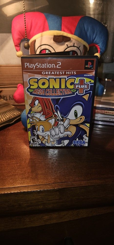 Ps2 Sonic Mega Collection Plus +