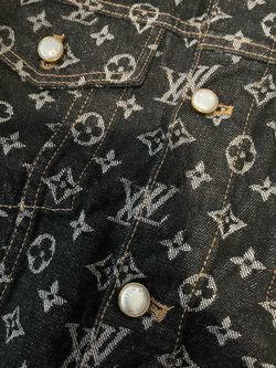✨ New Louis Vuitton Monogram Jacquard Denim Jacket