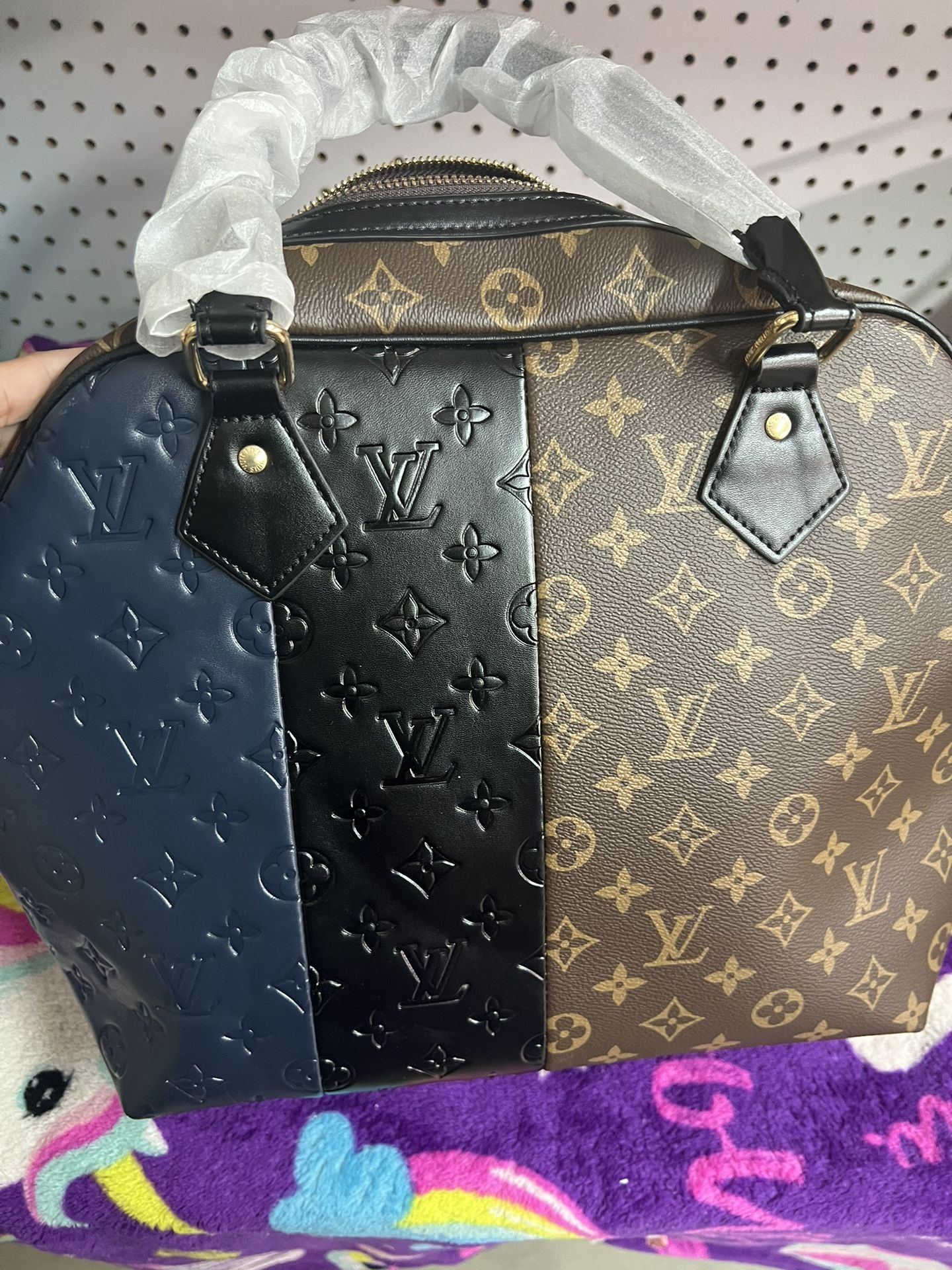 Louis Vuitton Marine Block Tote