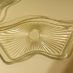 Vintage Poole Holloware Appetizer Tray Replacement Liners. Set Of 7. 7x3.5".  
