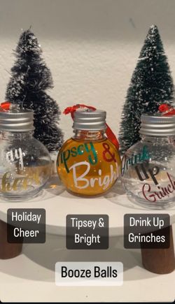 CHRISTMAS BOOZE BALLS $25 A Dozen