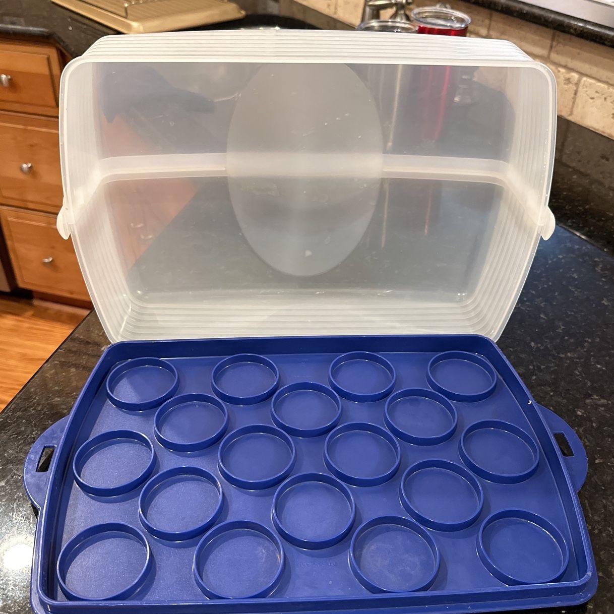 Cupcake And Sheet Cake Carrier By Tupperware for Sale in Raleigh, NC -  OfferUp