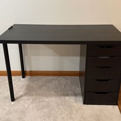 Desk and Drawers