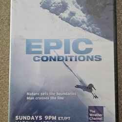 Epic Conditions DVD Weather Channel - New  and Unopened