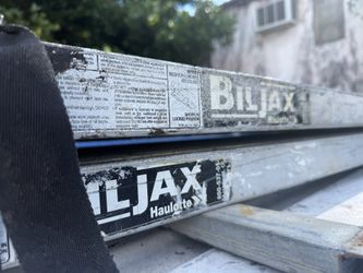 Biljax haulote aluminum scaffolding 75 psf used