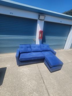 Blue Sectional Couch 💎 FREE DELIVERY
