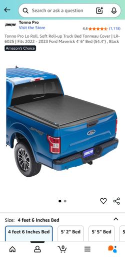 Tonno Pro Bed Cover For FORD MAVERICK