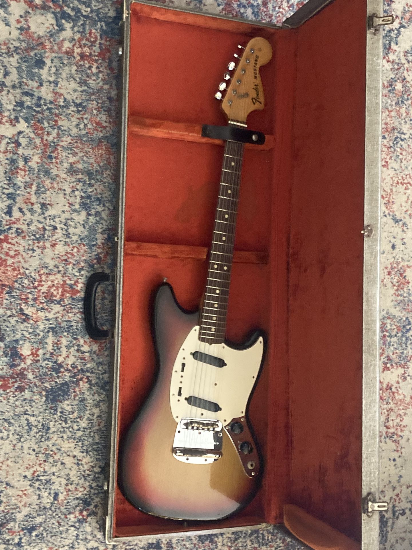 1974 Fender Mustang Guitar W/ Original Case
