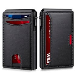 Slim wallet with Card ejection function
