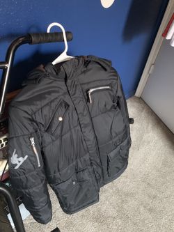 Black Snowboarding Jacket 