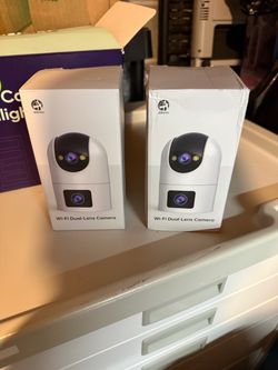 Jooan Wi-Fi Dual-Lens Security Camera – 2 Pack