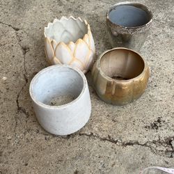 Bundle Of Small Pots $3 For All