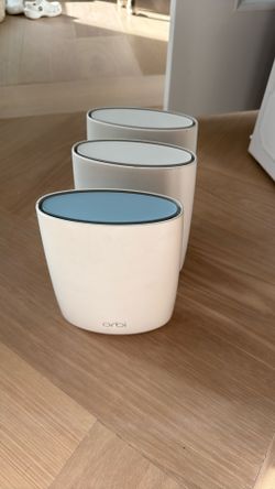 📶 NETGEAR Orbi RBR50 Mesh WiFi System – Base + 2 Satellites – Whole Home Coverage! 💲Price:100
