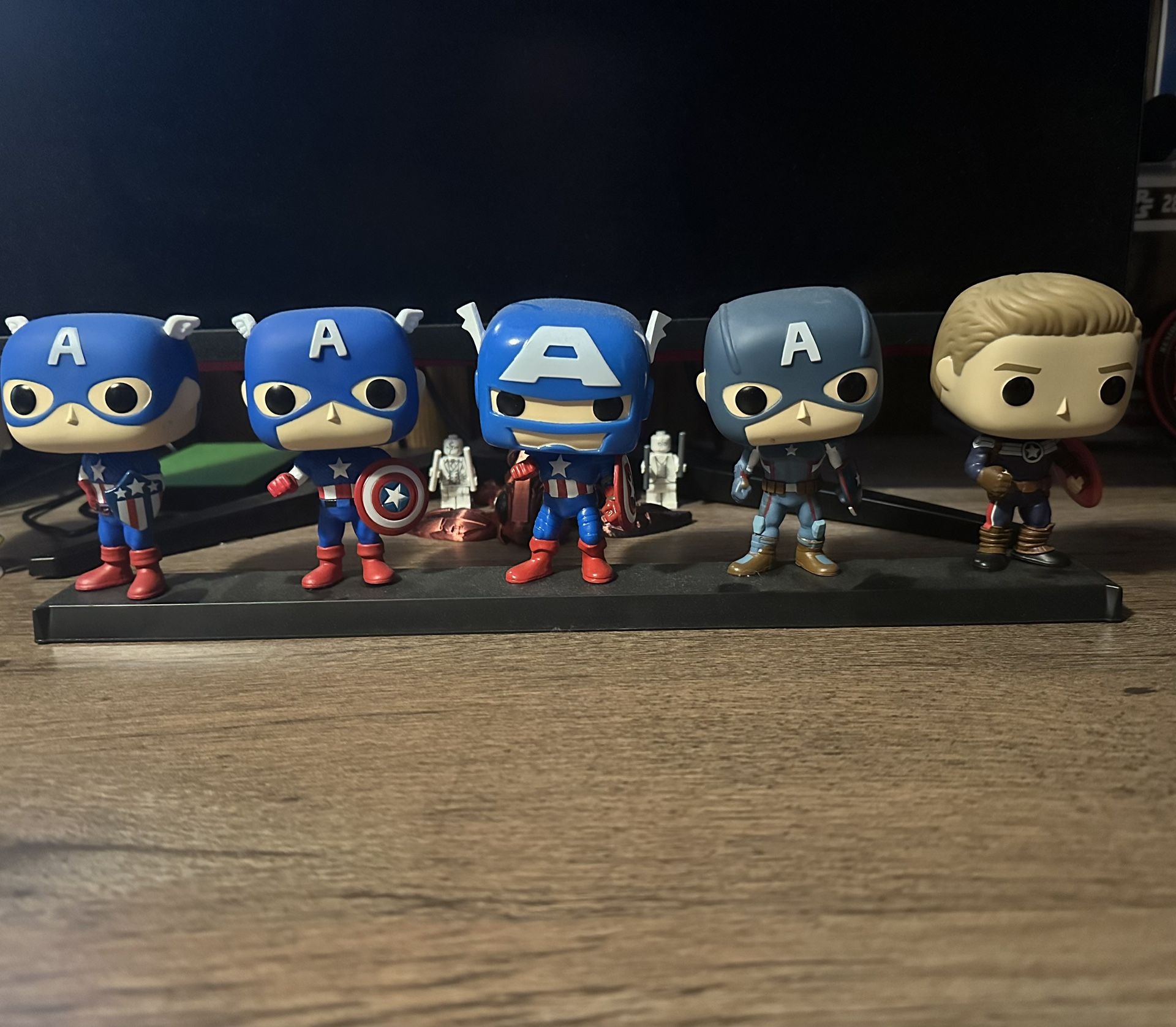 Captain America 5 Pack Pop
