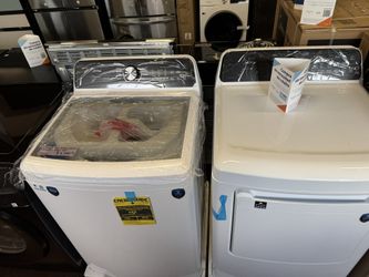 BN! Top Load Washer & Electric Dryer Set 💰💰