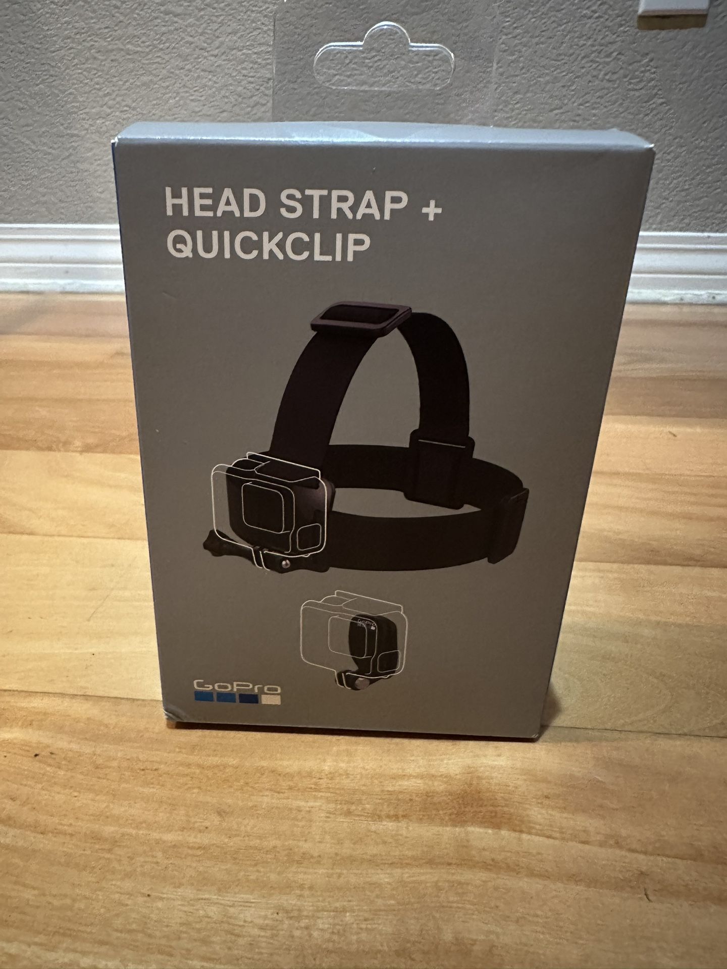 GoPro Head Strap + Quick Clip (New in Box)