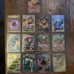 Lot Of 13 Pokemon Cards: SIR/IR/AR/FA Cards: All NM From S&V Era