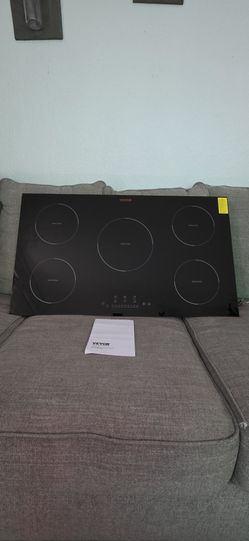 Vevor Electric Cooktop 30 in.
5 Burners Induction Stove Top 9200 Watt Built-in Magnetic Cooktop