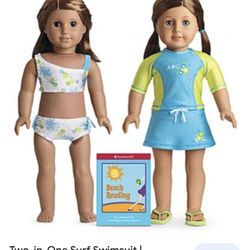 American Girl Two-in-one Surf Suit