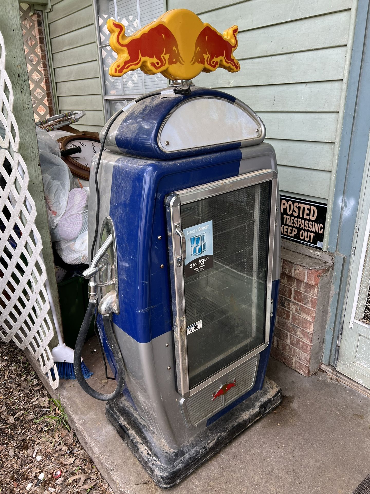 Rare, vintage Red Bull refrigerator $2500 In Mesquite