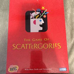Scattergories Game-Brand New