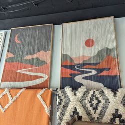 *Sold Individually* $90 Each Fringe String Wall Art