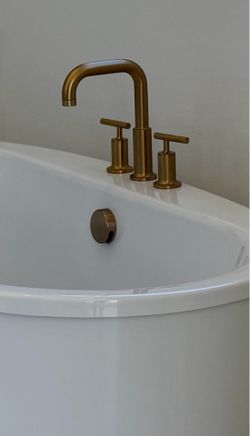 Kohler Purist faucet for freestanding tub