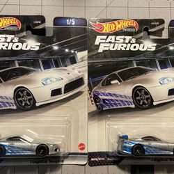 Hot Wheels - F&F toyota supra