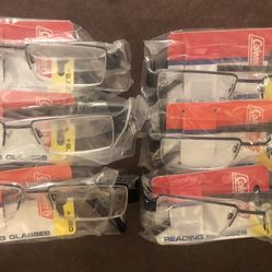 6 New Coleman Flex Reading Glasses Or Readers 2.50