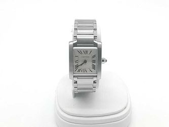 Cartier Tank Francaise 18mm Quartz Stainless Steel Watch Jg0125opzxmia