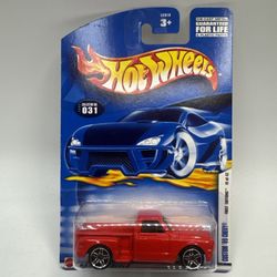 2002 Hot Wheels First Editions Custom ‘69 Chevy Red #31 New