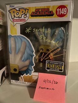 Shigaraki signed funko pop