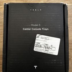 Brand New Tesla Model 3 Center Console Trays 