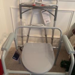 Walker And Portable Toilet
